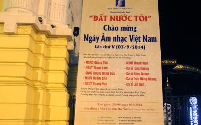  Ngày Âm nhạc VN 2014 tại Hà Nội: chùm ảnh 1