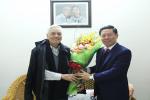 Phó Trưởng ban Tuyên giáo Trung ương Trần Thanh Lâm đến thăm, chúc Tết văn nghệ sỹ