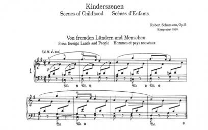Schumann: Kinderszenen